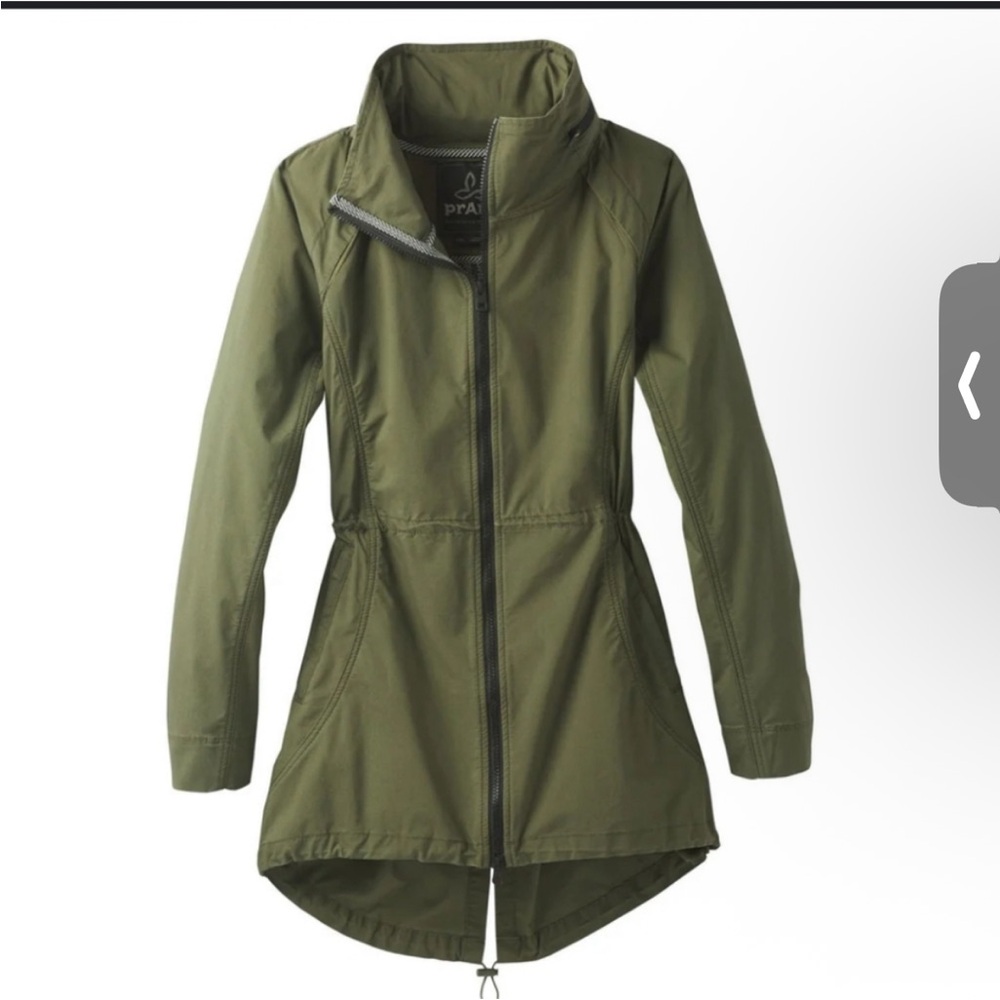 NWOT Prana Horizon Cargo Utility Jacket in Olive MEDIUM
